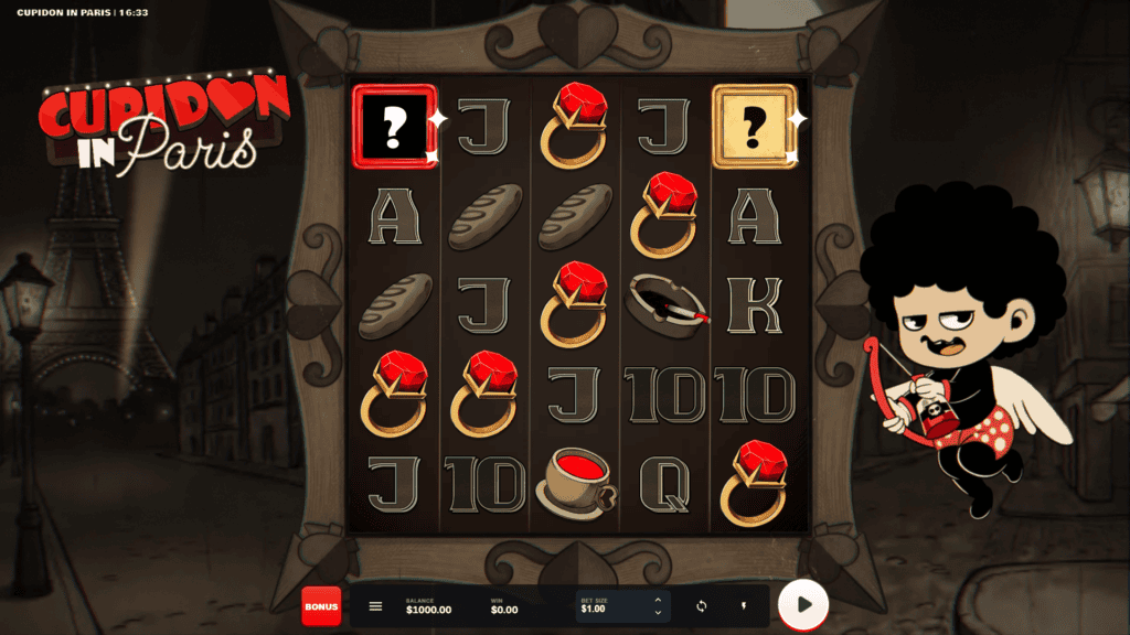 Donutgaming cupidon in paris slot game preview