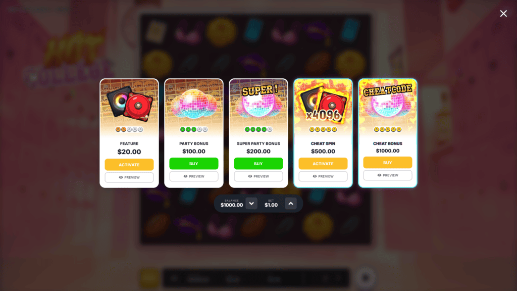 Donutgaming hot college bonus buy