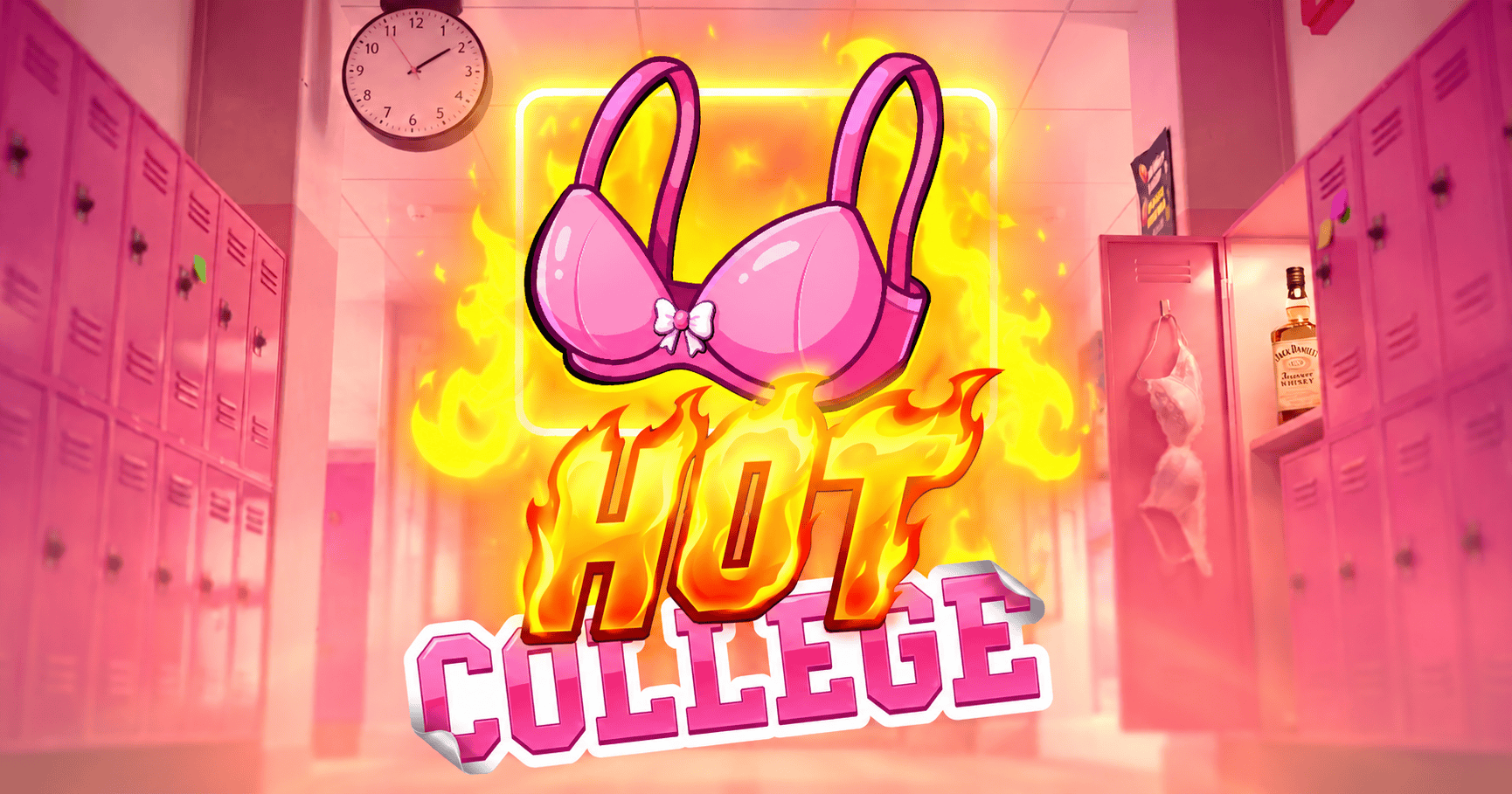 Hot College Slot Demo by Donut Gaming slot cover image
