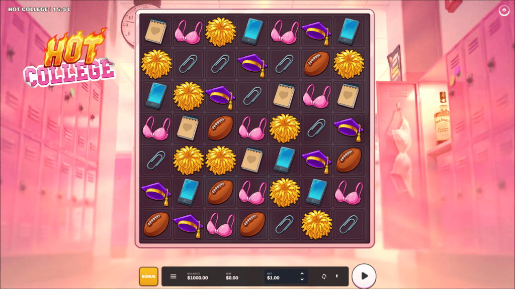 Donutgaming hot college slot game preview