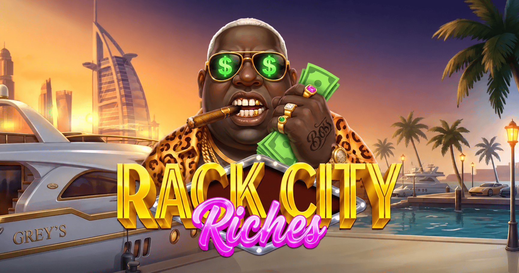 Rack City Riches Slot Demo by Donut Gaming slot cover image
