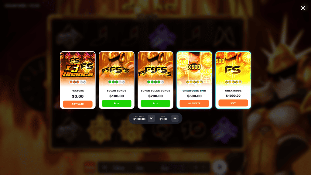 Donutgaming solar girl bonus buy