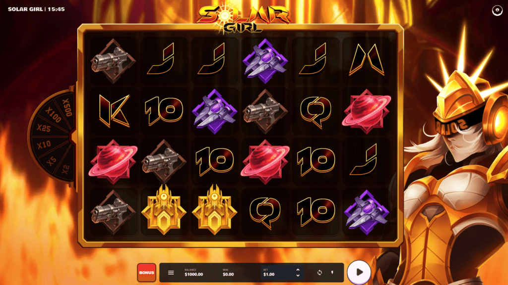 Donutgaming solar girl slot game preview