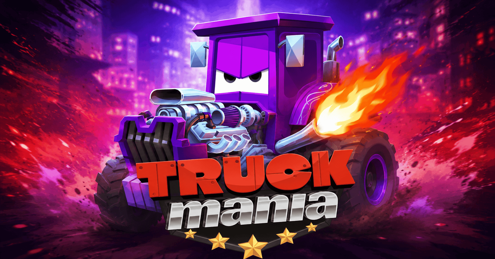 Truck Mania Slot Demo by Donut Gaming slot cover image