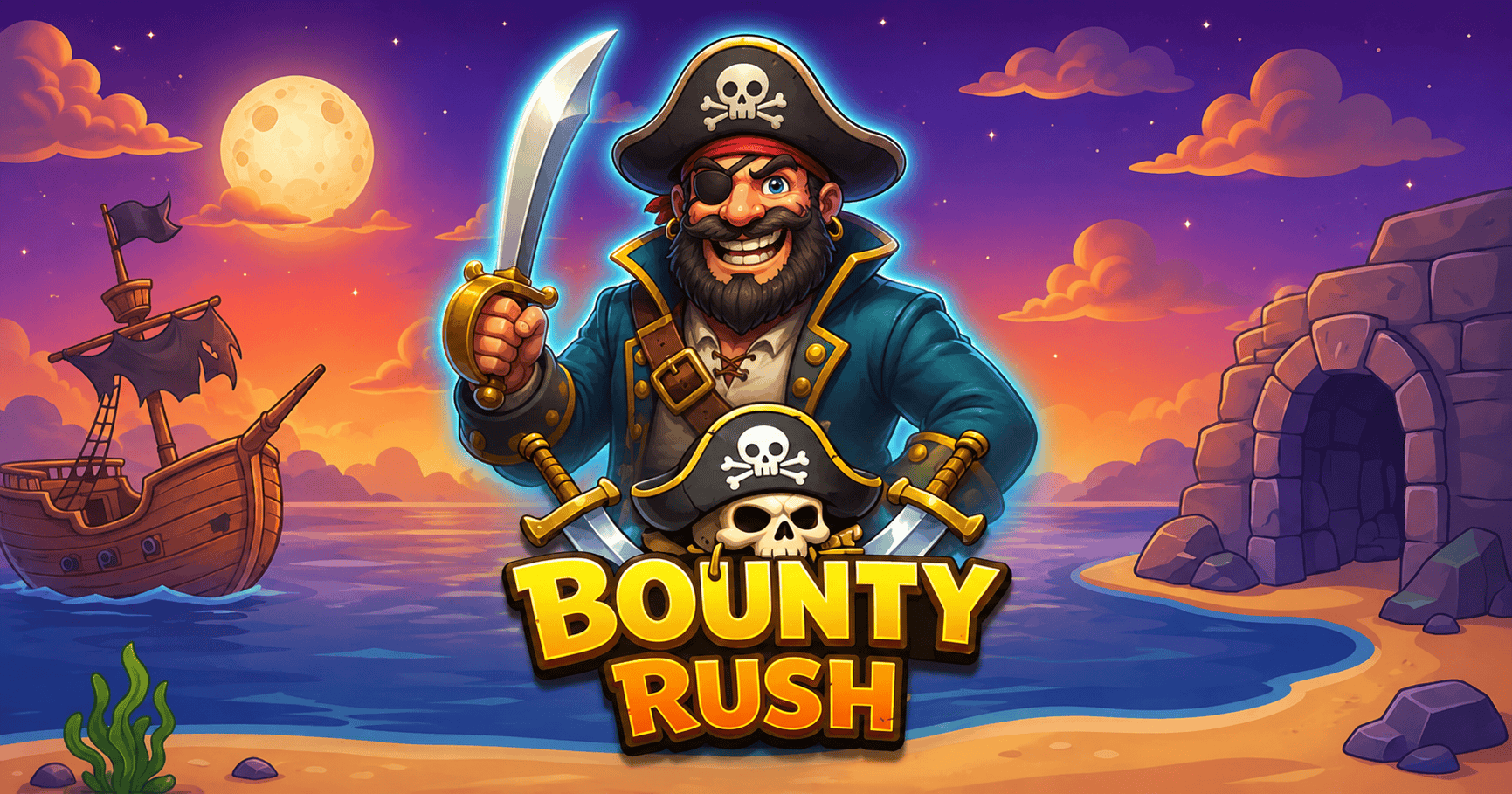 Bounty Rush Slot Demo by GG Gaming slot cover image