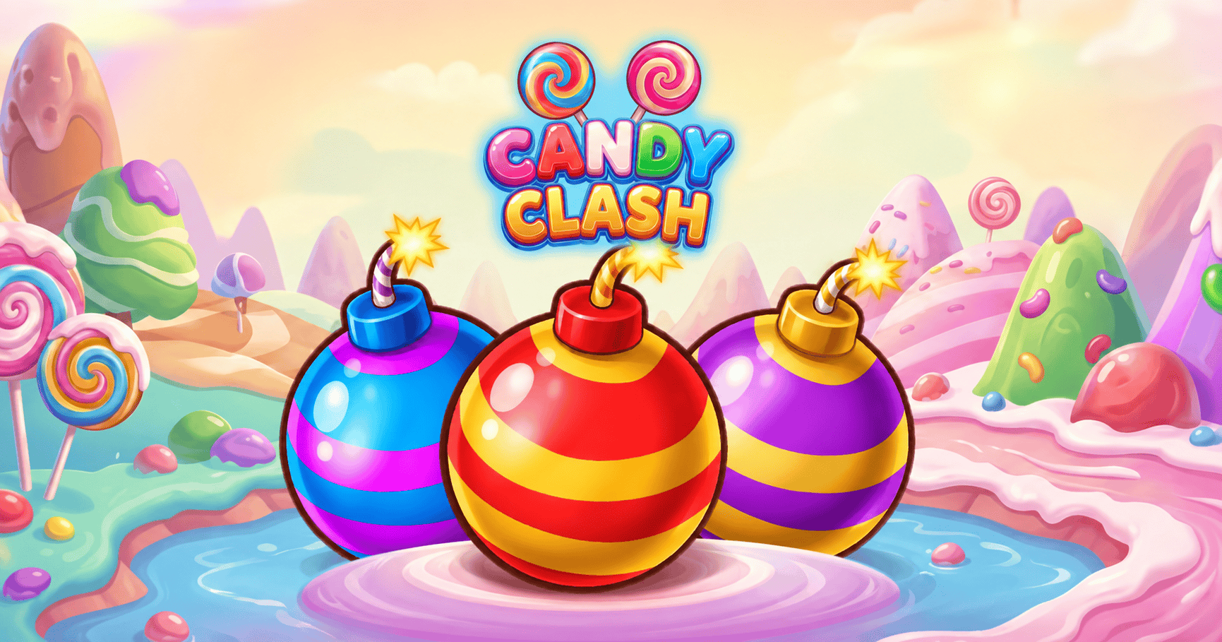 Candy Clash Slot Demo by GG Gaming slot cover image