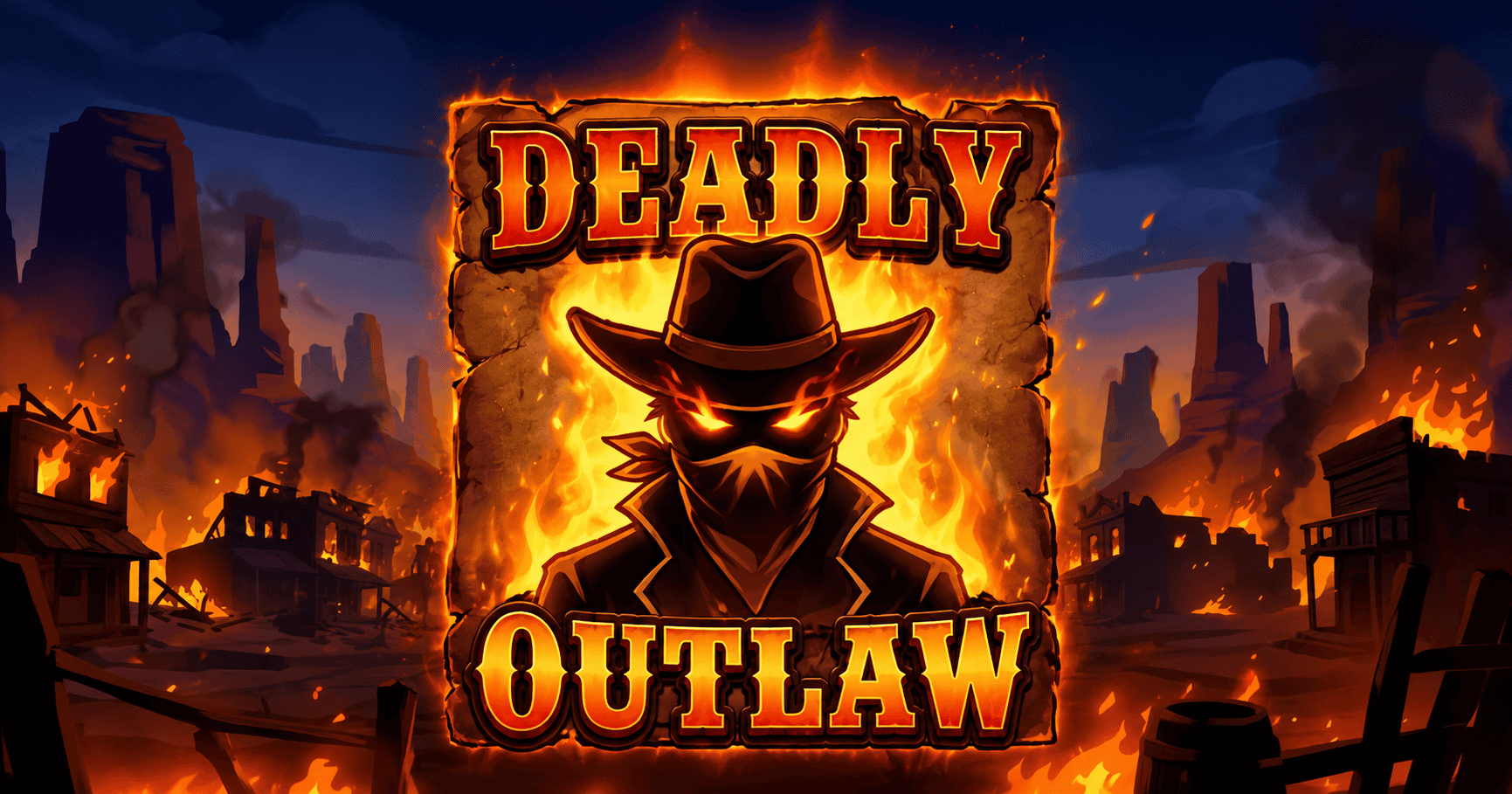 Deadly Outlaw Slot Demo by GG Gaming slot cover image