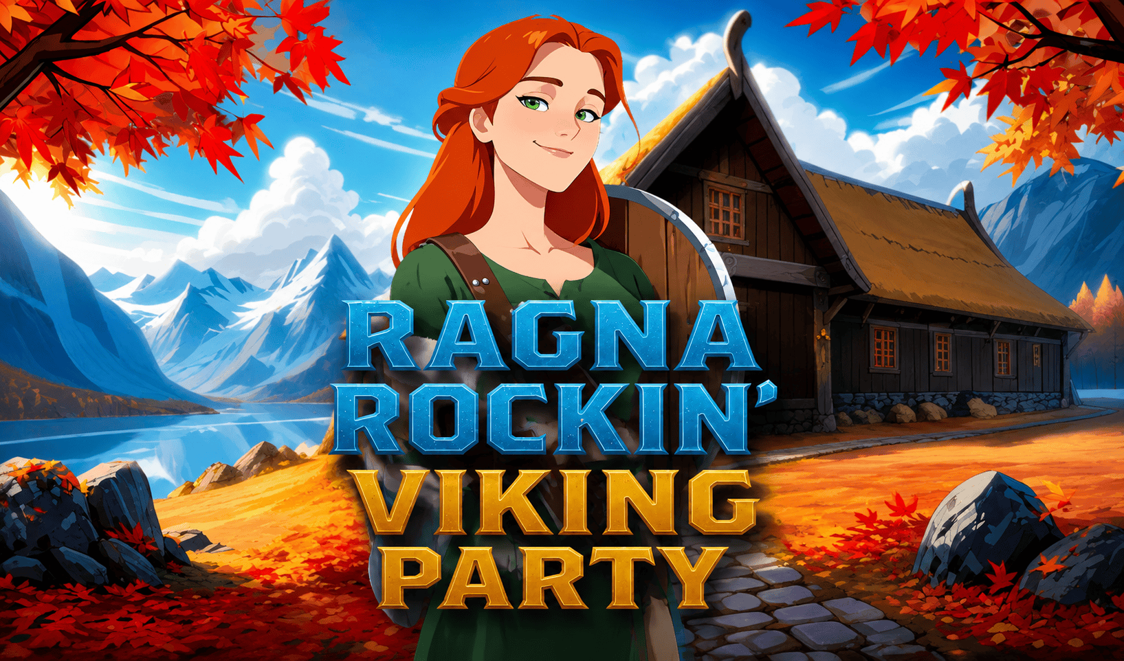 Ragna Rockin Viking Party Slot Demo by Gold Leaf Studios slot cover image