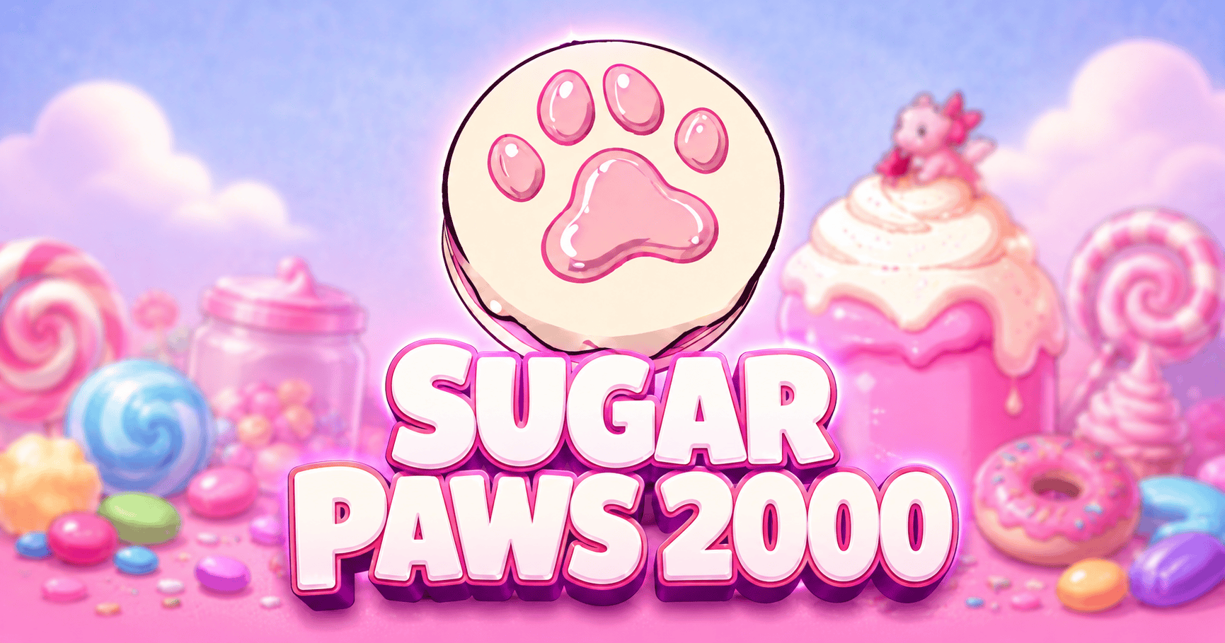 Sugar Paws 2000 Slot Demo by Gold Leaf Studios slot cover image
