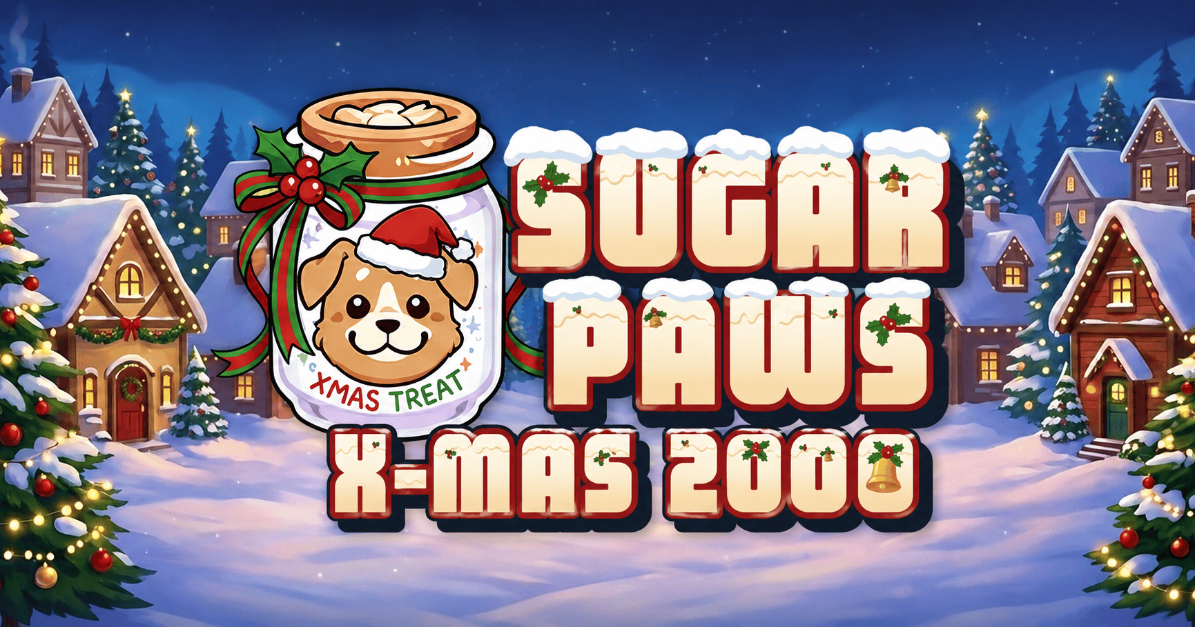 Sugar Paws X-Mas 2000 Slot Demo by Gold Leaf Studios slot cover image