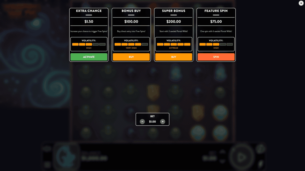 Goldleaf warping wilds bonus buy