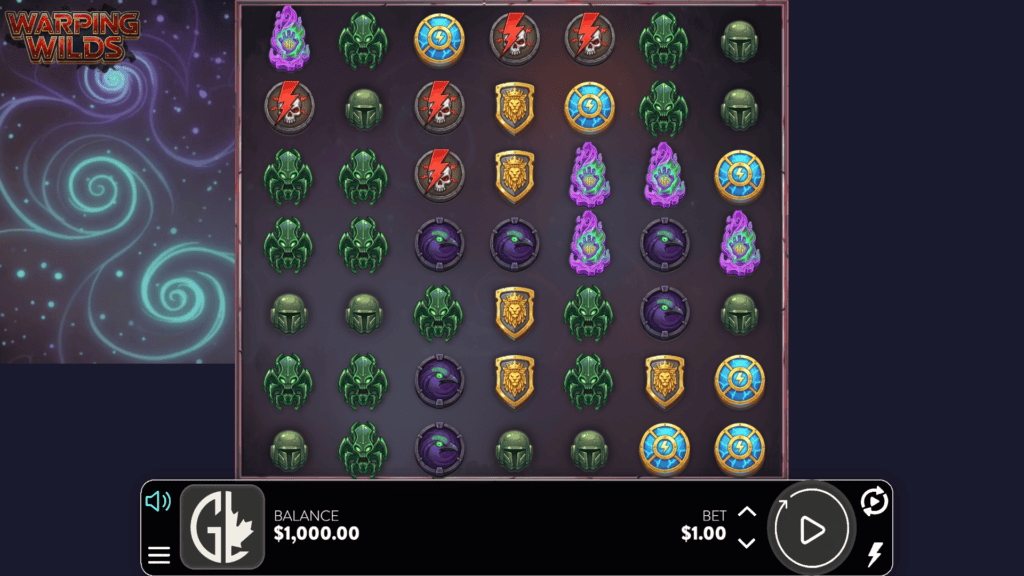 Goldleaf warping wilds slot game preview