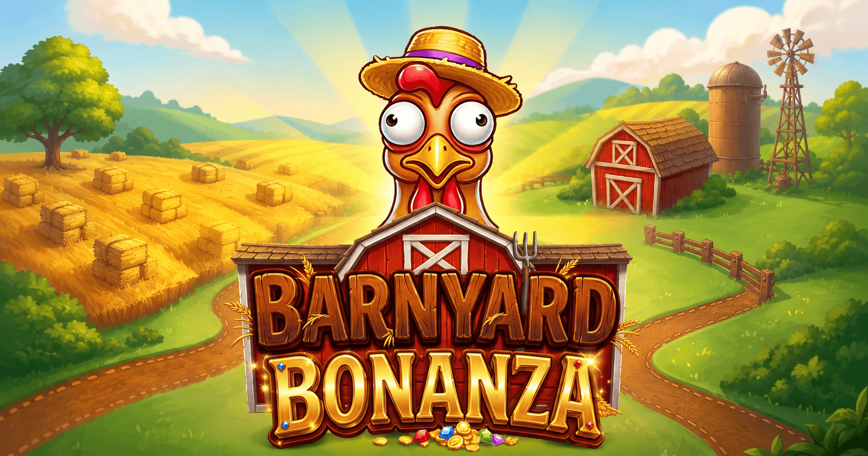 Barnyard Bonanza Slot Demo by Gold Leaf Studios slot cover image