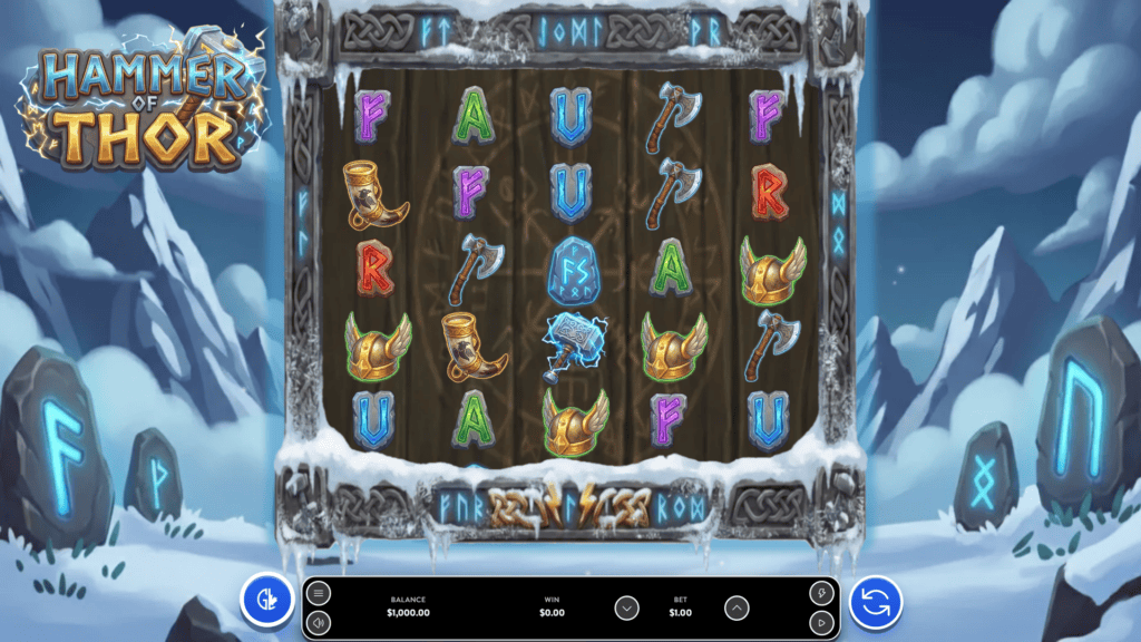 Goldleafstudios hammer of thor slot game preview