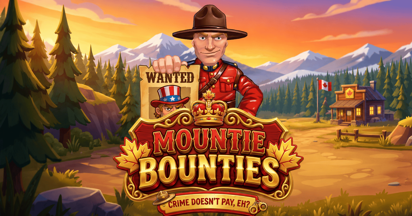MOUNTIE BOUNTIES Slot Demo by Gold Leaf Studios slot cover image