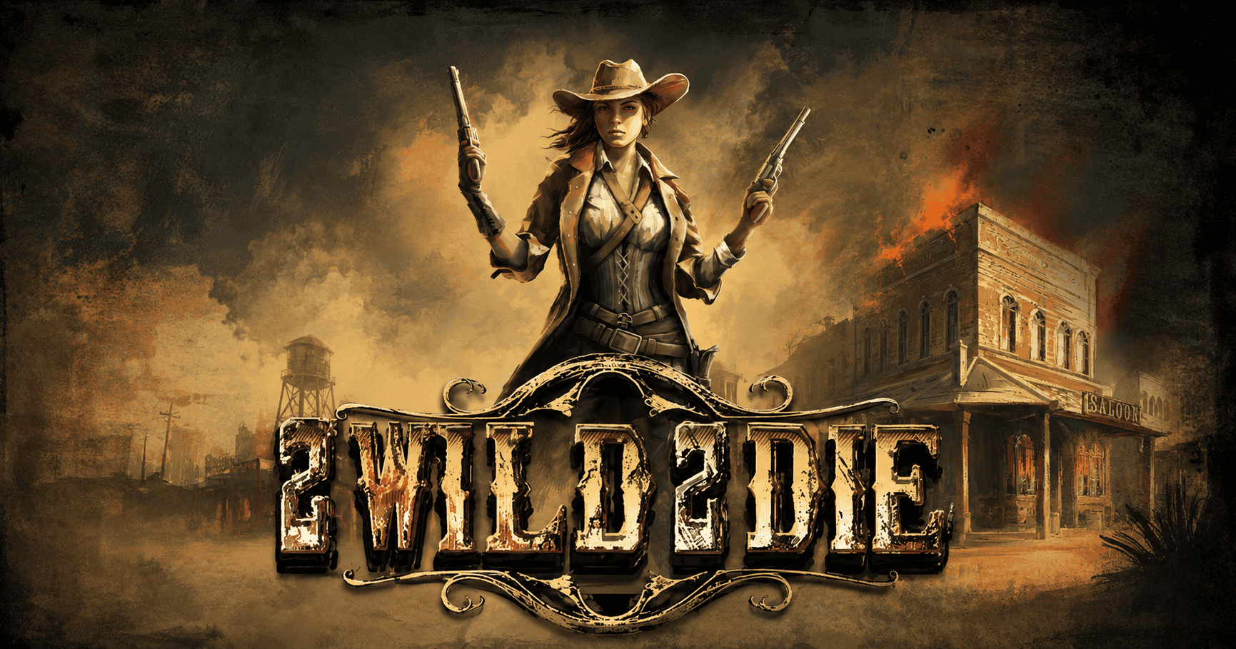 2 Wild 2 Die Slot Demo by Hacksaw Gaming slot cover image