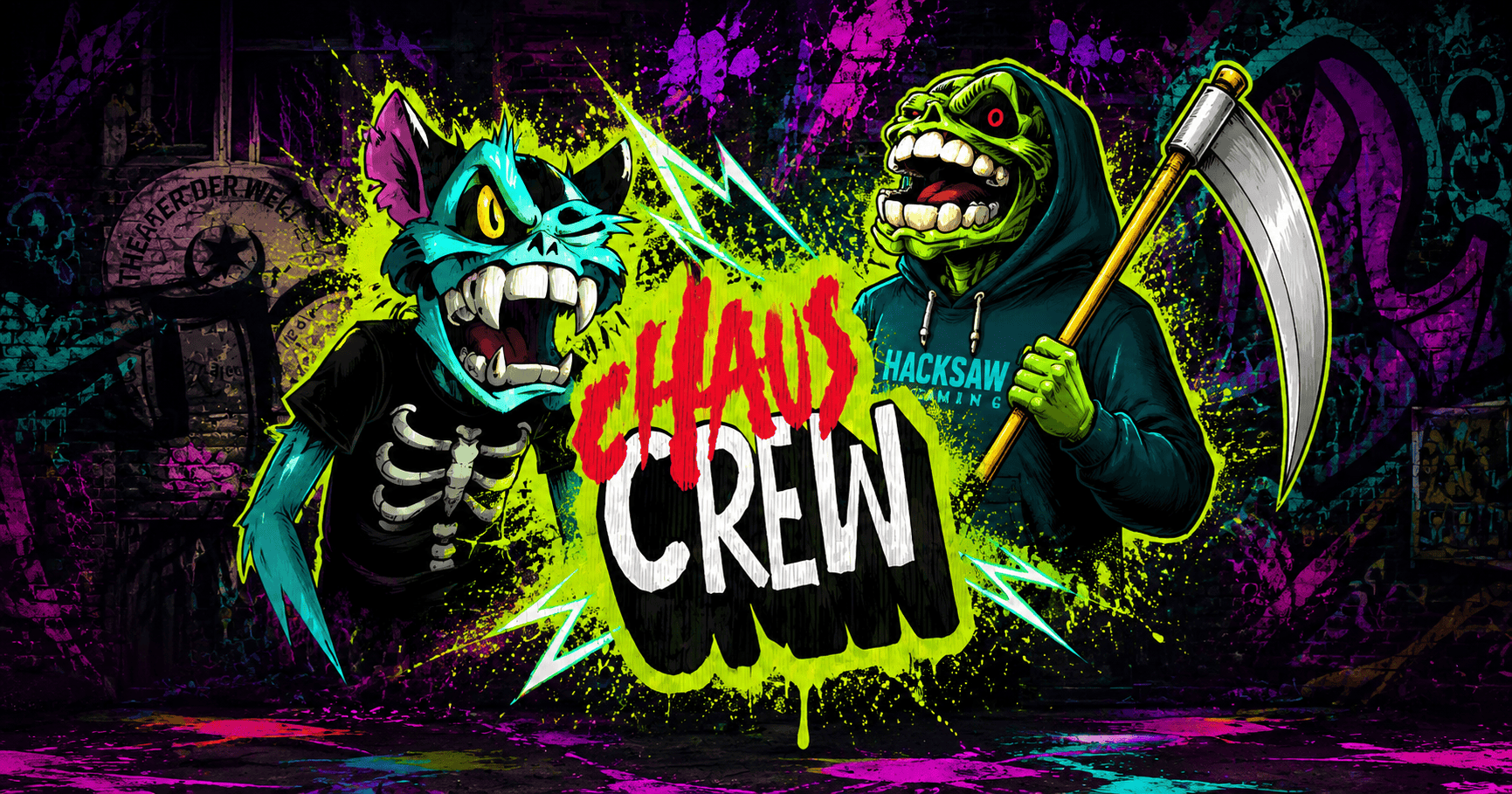 Chaos Crew Slot Demo by Hacksaw Gaming slot cover image