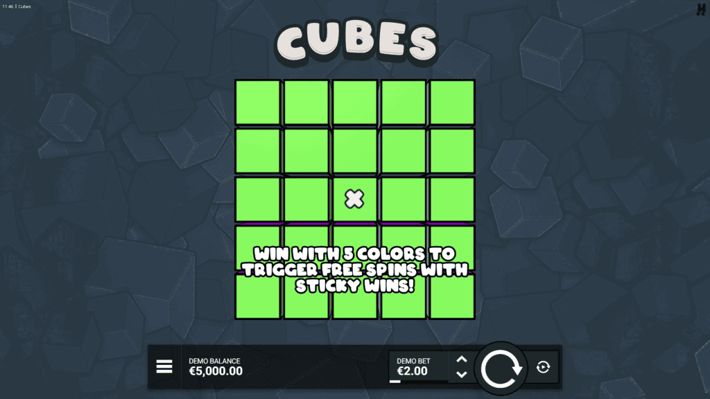 Hacksaw gaming cubes game preview