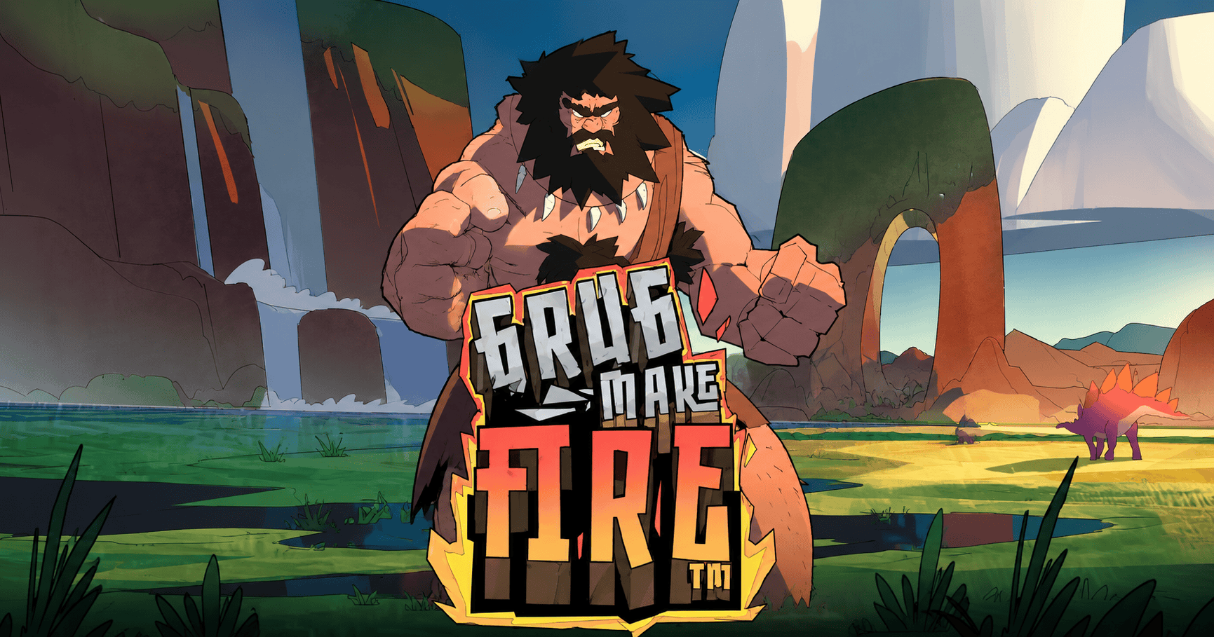 Grug Make Fire Slot Demo by Hacksaw Gaming slot cover image