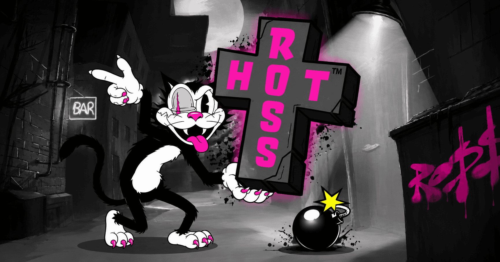 Hot Ross Slot Demo by Hacksaw Gaming slot cover image