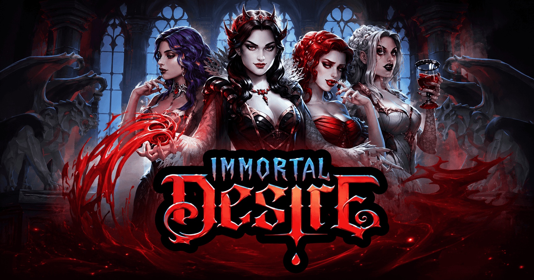 Immortal Desire Slot Demo by Hacksaw Gaming slot cover image