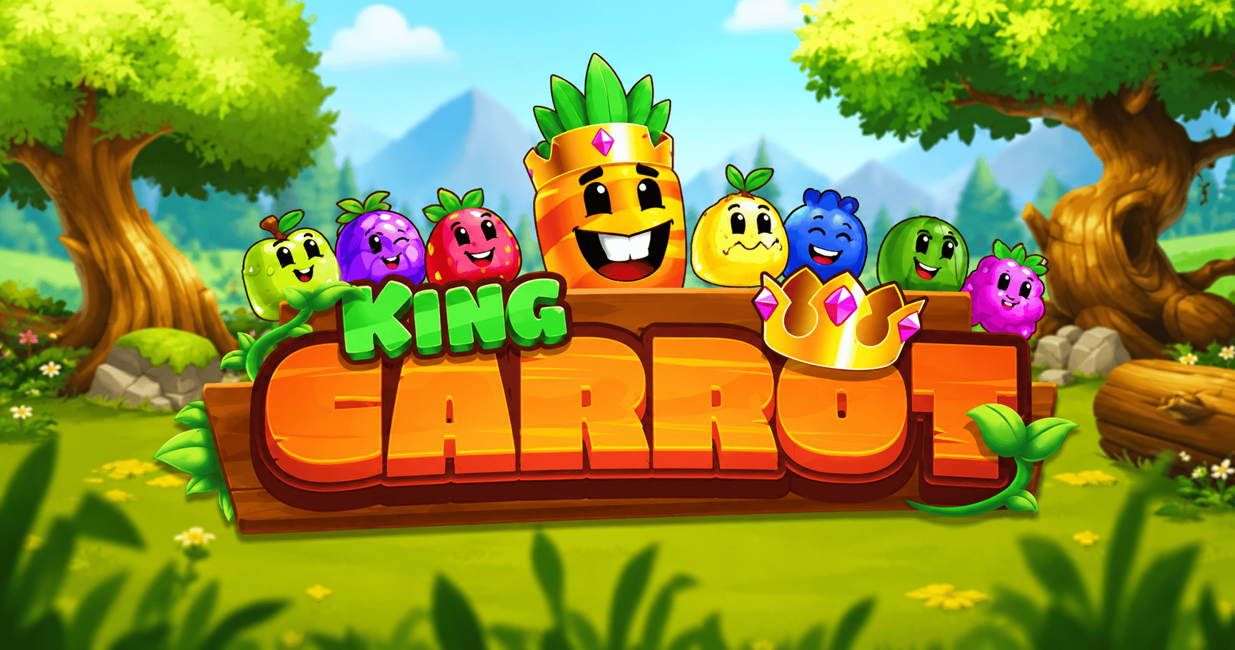 King Carrot Slot Demo by Hacksaw Gaming slot cover image