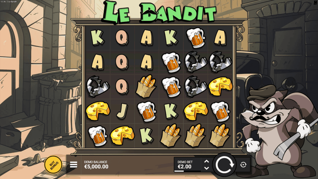 Hacksaw gaming le bandit game preview