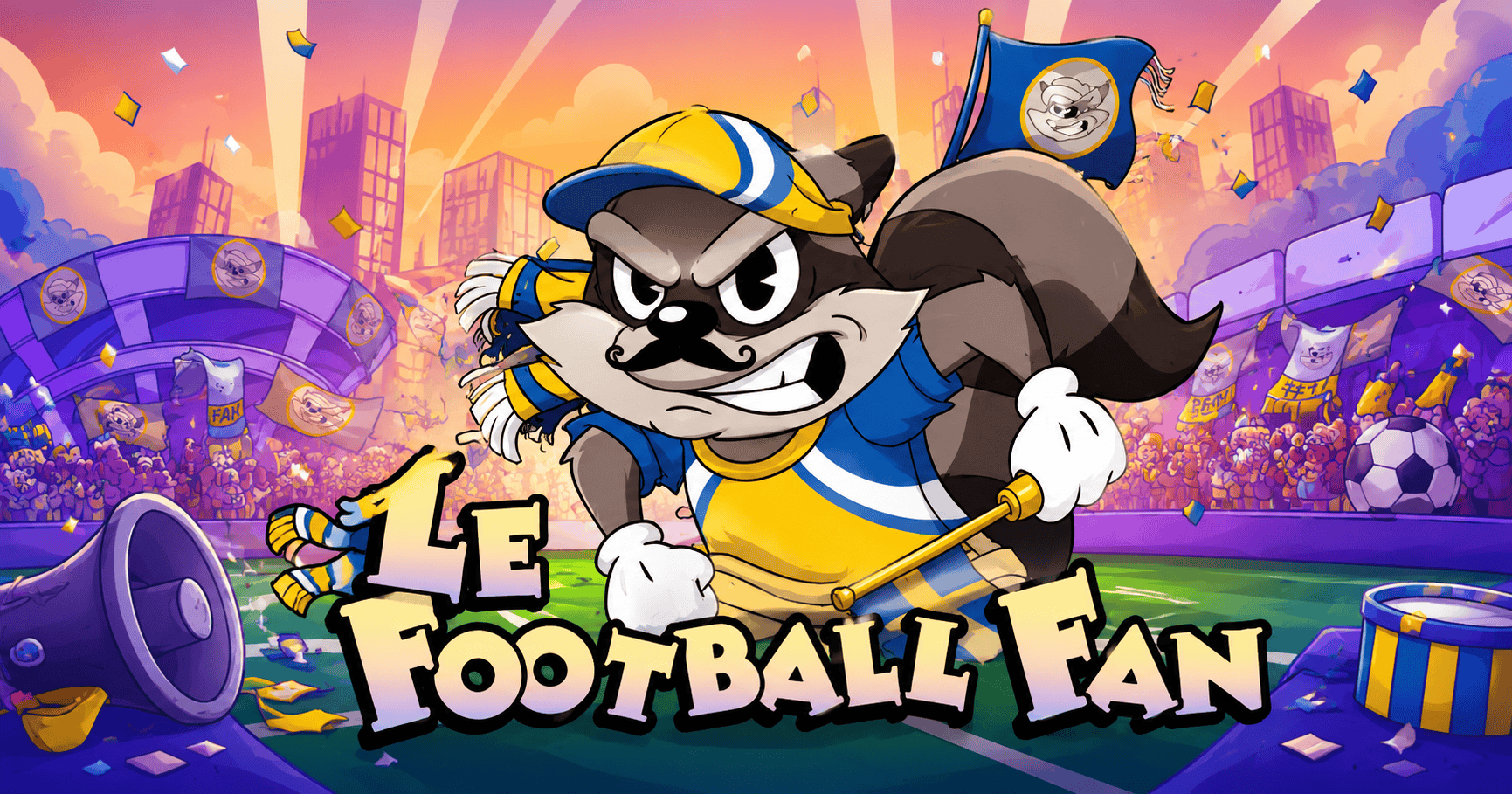Le Football Fan Slot Demo by Hacksaw Gaming slot cover image