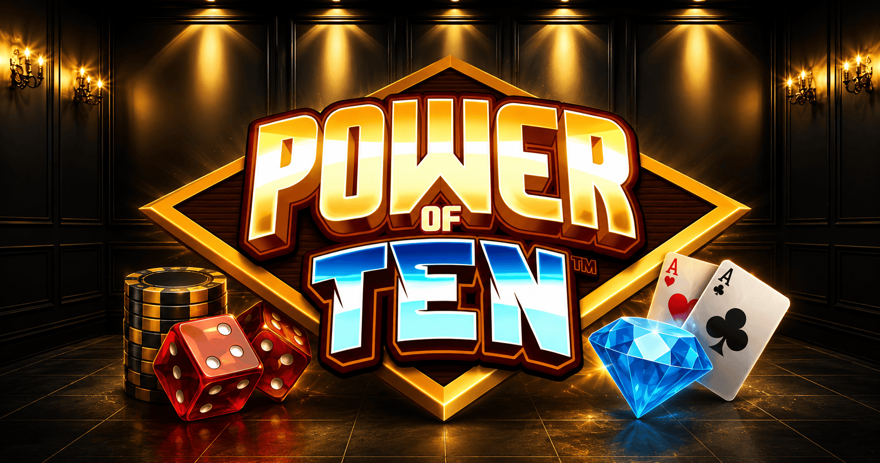 Power of Ten Slot Demo by Hacksaw Gaming slot cover image