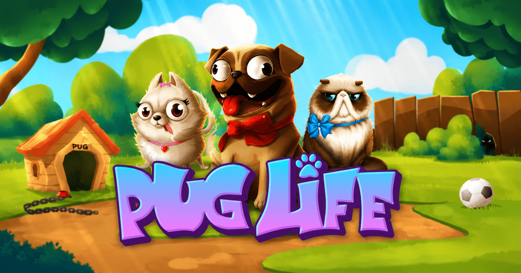 Pug Life Slot Demo by Hacksaw Gaming slot cover image