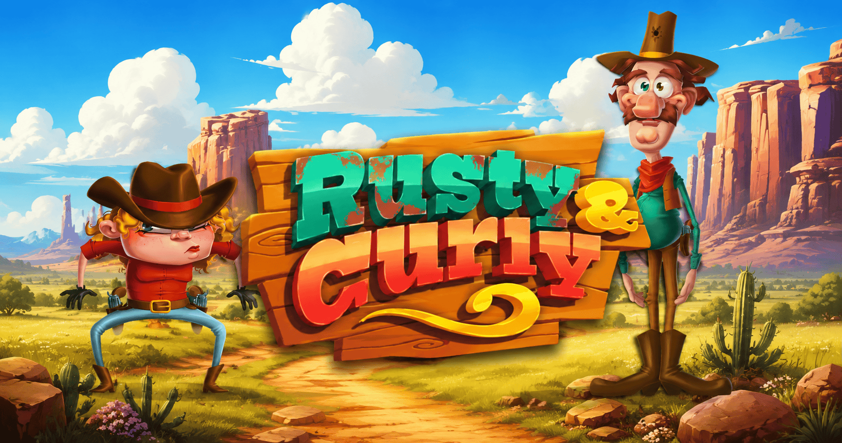 Rusty & Curly Slot Demo by Hacksaw Gaming slot cover image