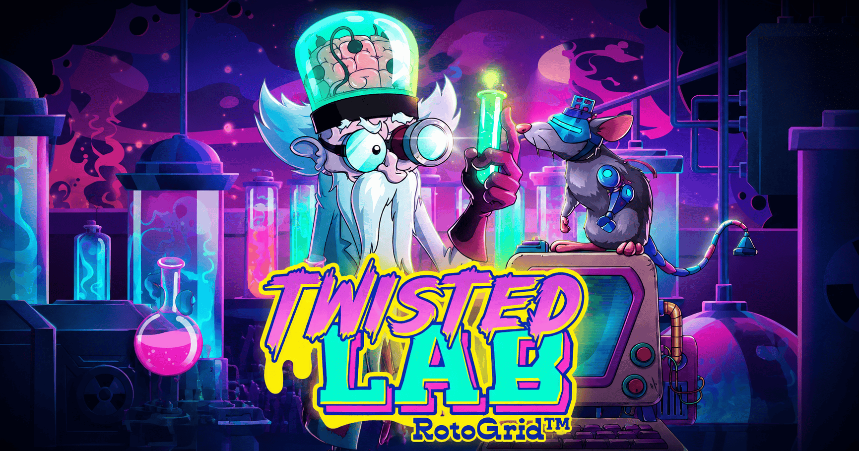 Twisted Lab RotoGrid Slot Demo by Hacksaw Gaming slot cover image