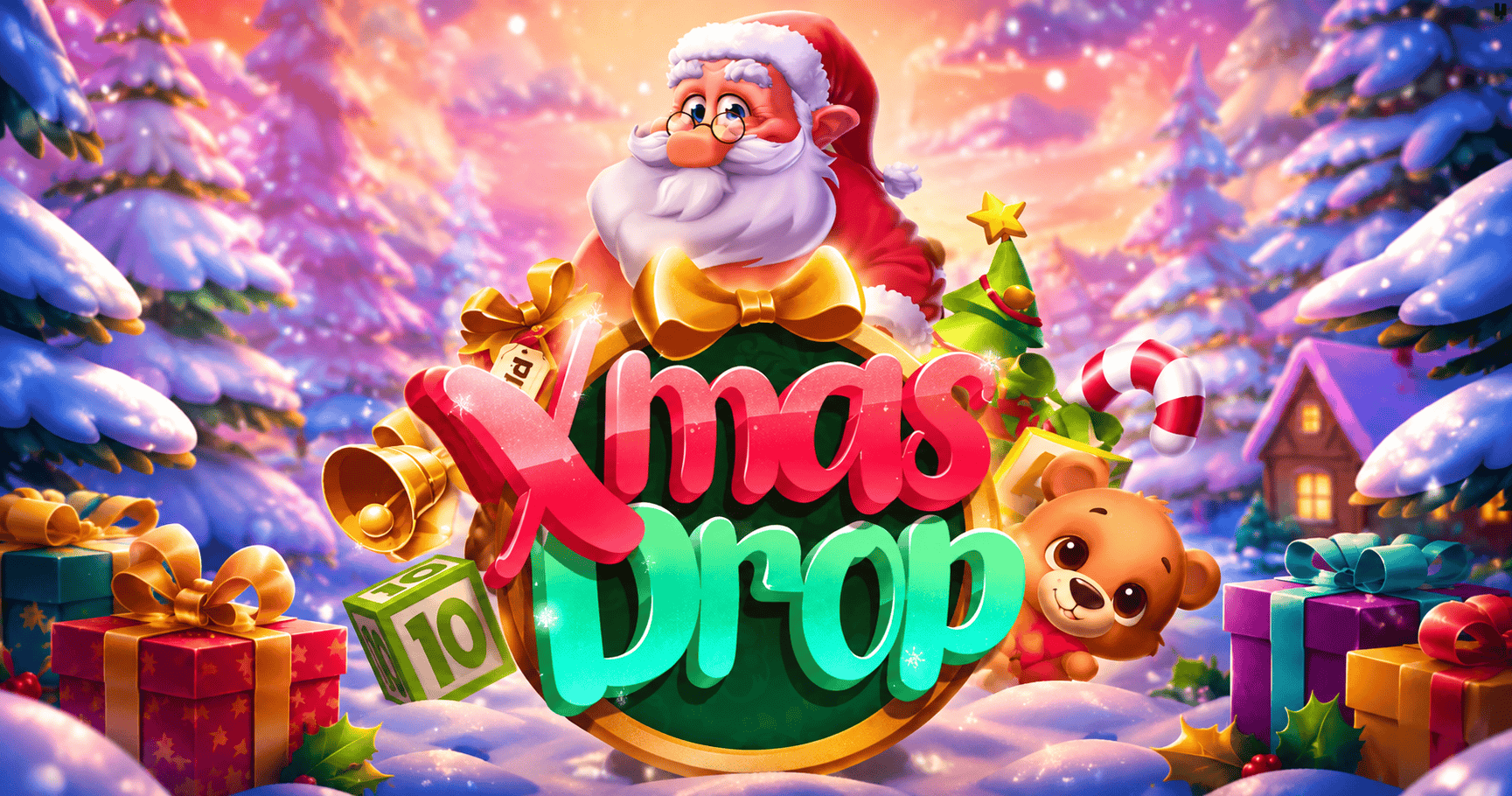 Xmas Drop Slot Demo by Hacksaw Gaming slot cover image