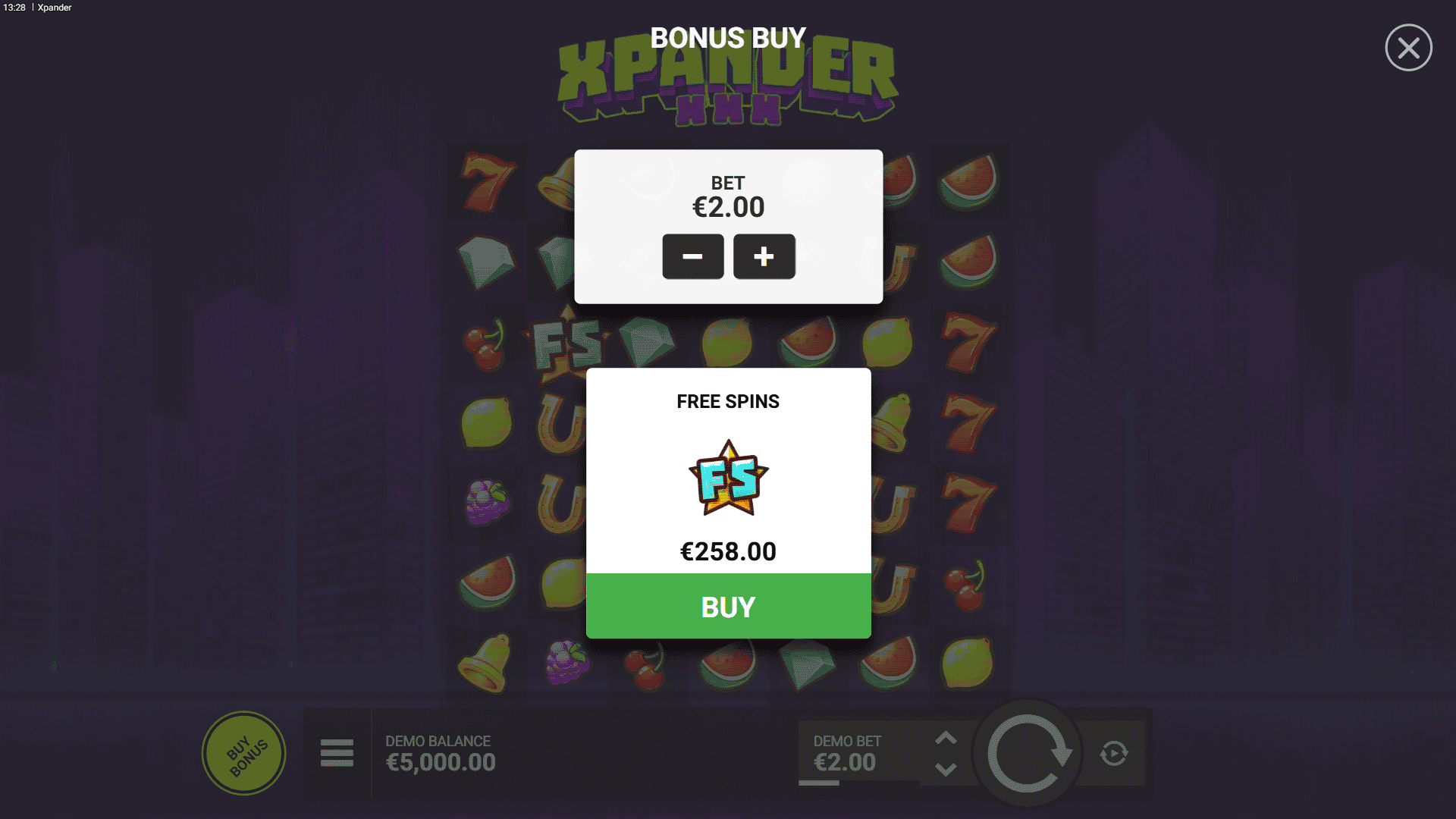 Xpander bonus buy menu