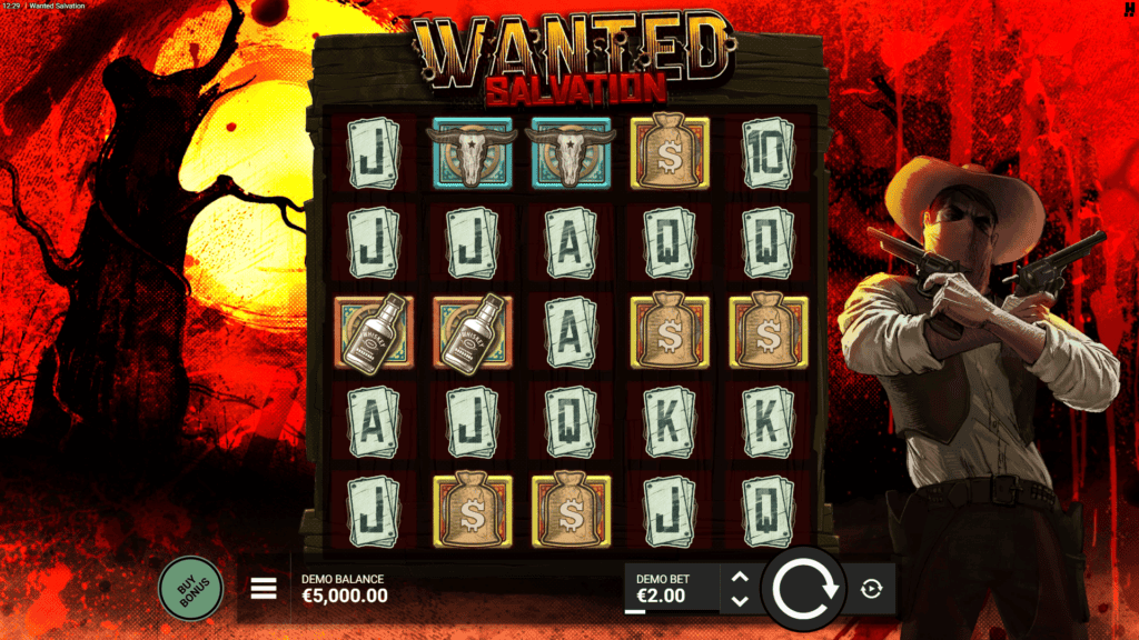 Hacksaw wanted salvation slot game preview