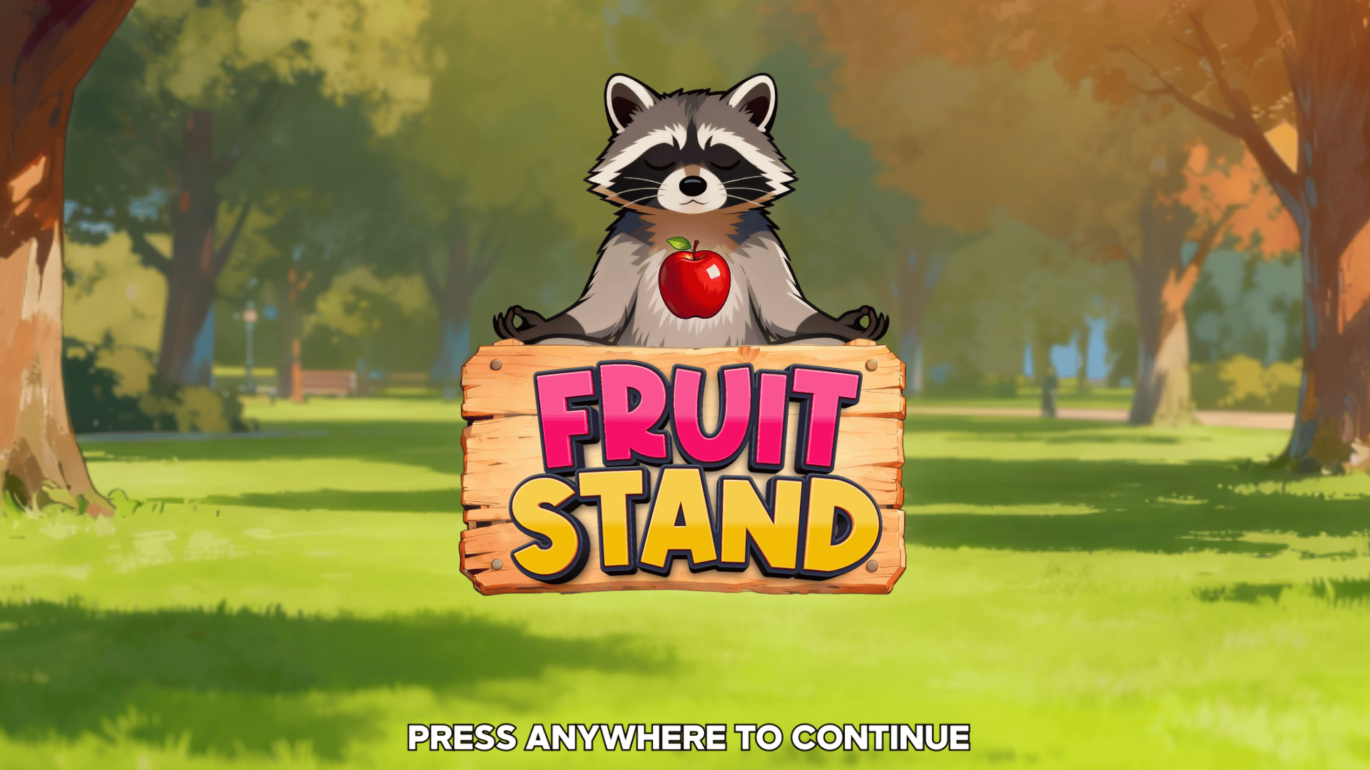 Fruit Stand slot intro screen