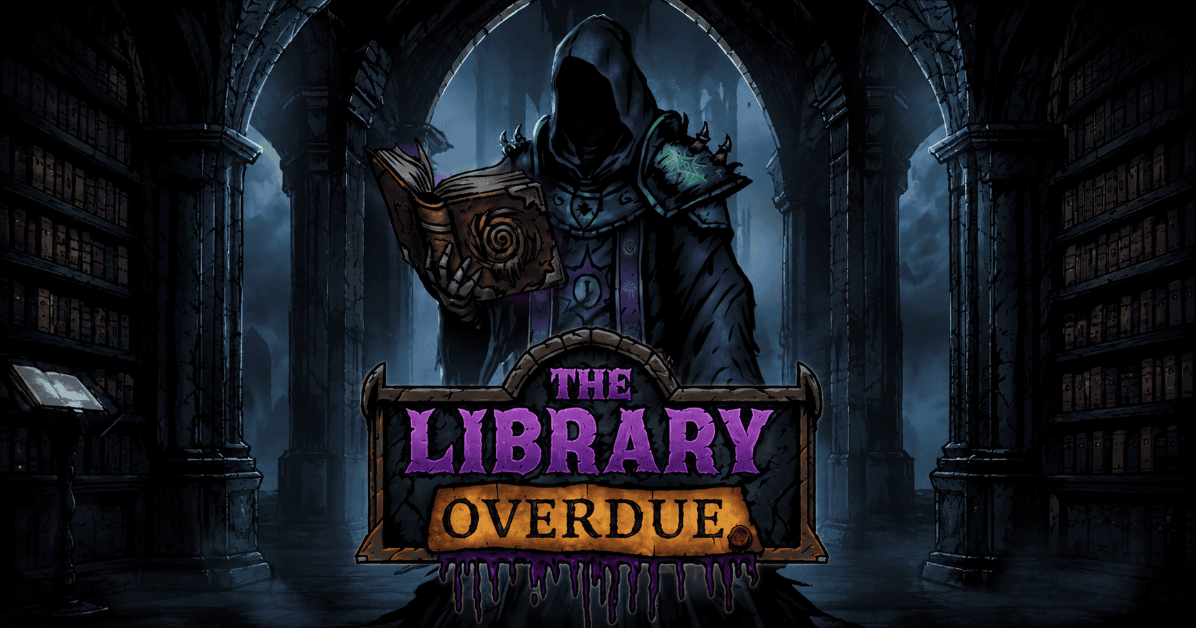 The Library Overdue Slot Demo by Kitsune Studios slot cover image