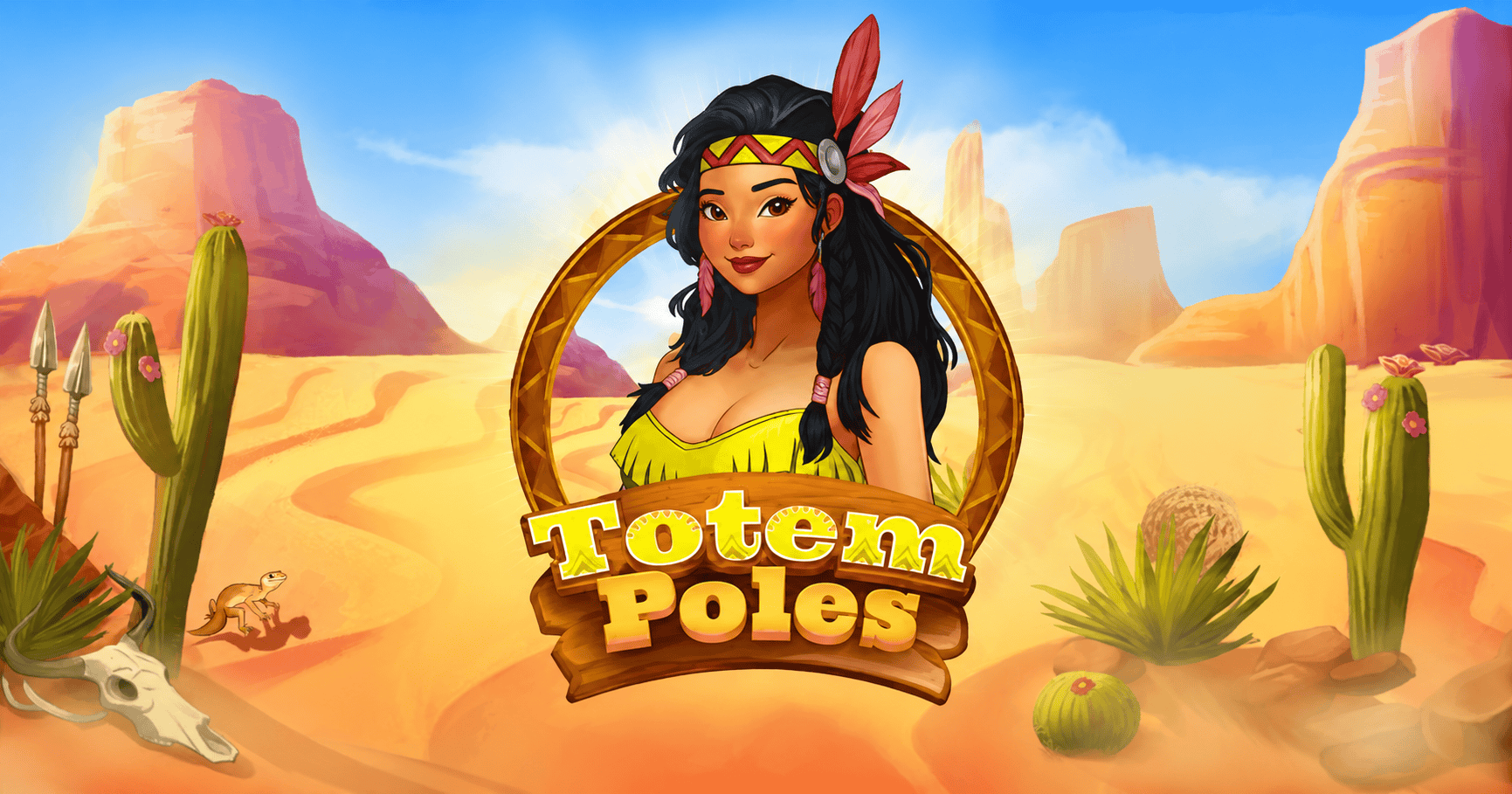 Totem Poles Slot Demo by Kitsune Studios slot cover image