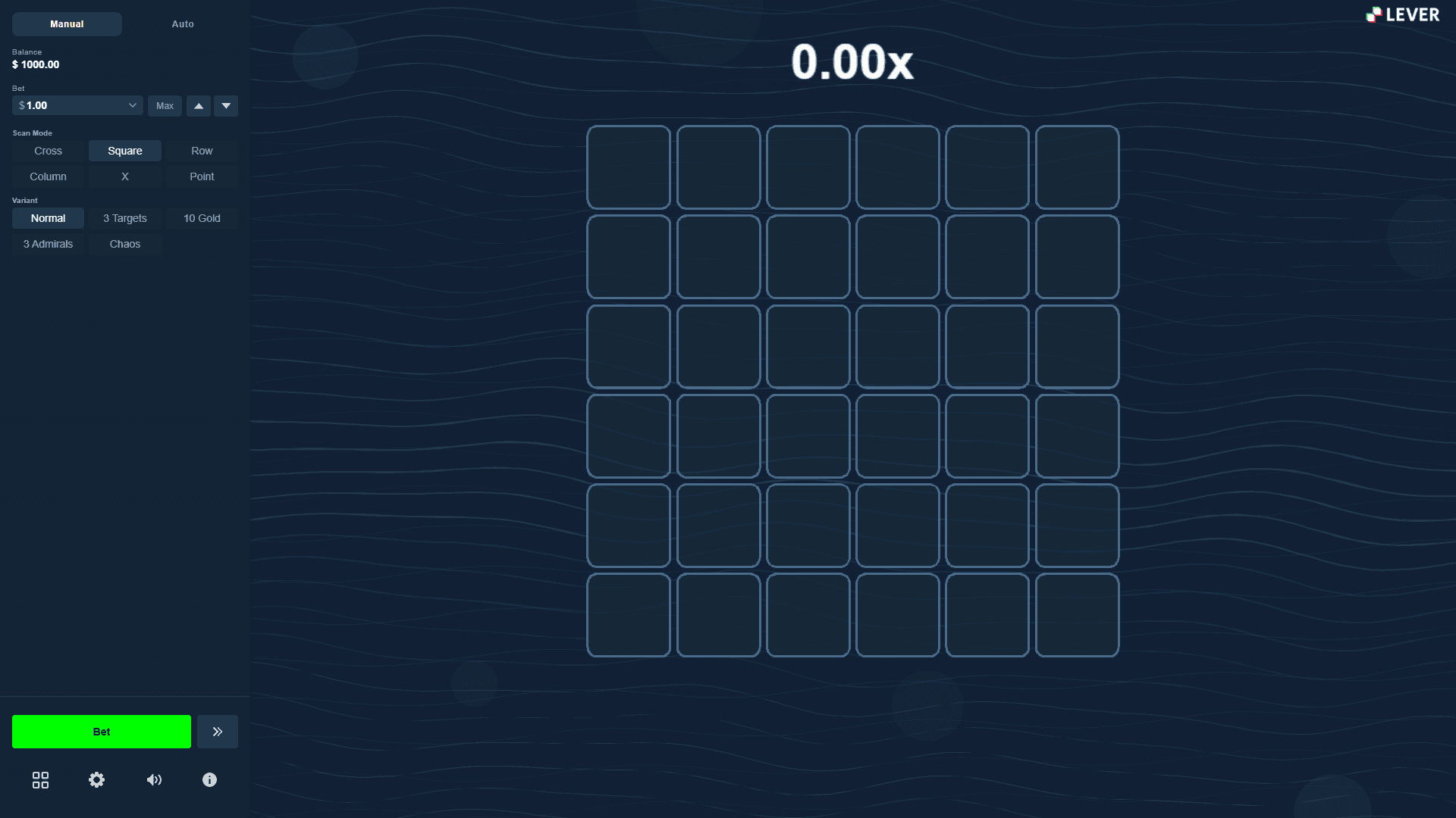 Sonar Strike slot gameplay reels