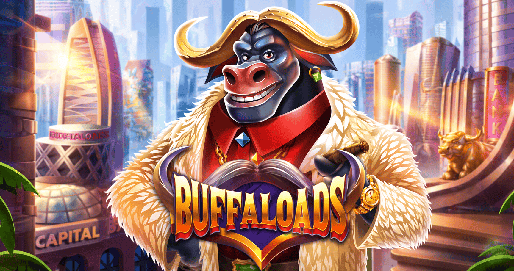 Buffaloads Slot – Demo & Review slot cover image