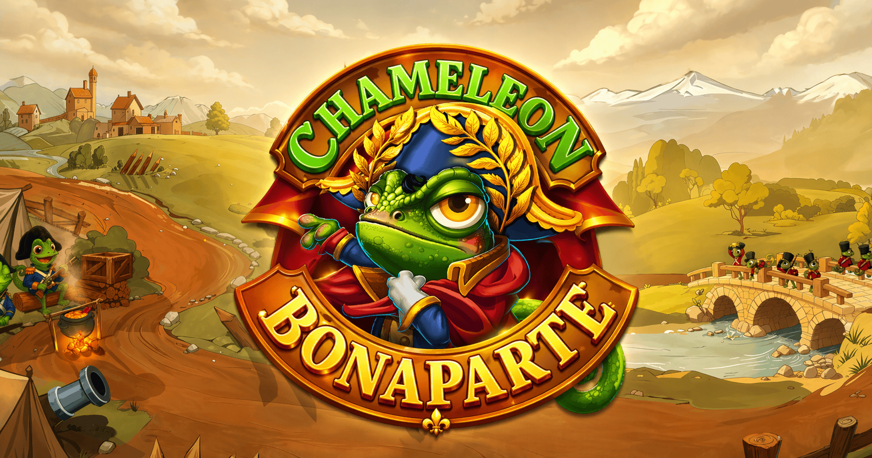 Chameleon Bonaparte Slot Demo by Massive Studios slot cover image