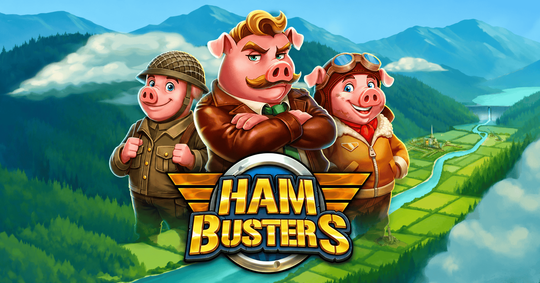 Ham Busters Slot Demo by Massive Studios slot cover image