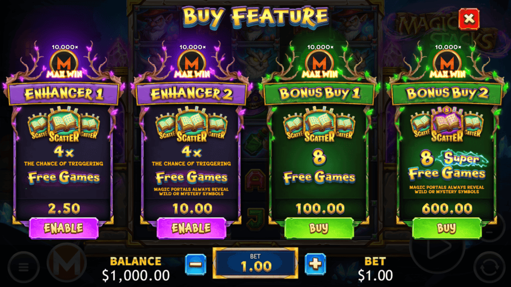 Massive magic stacks bonus buy