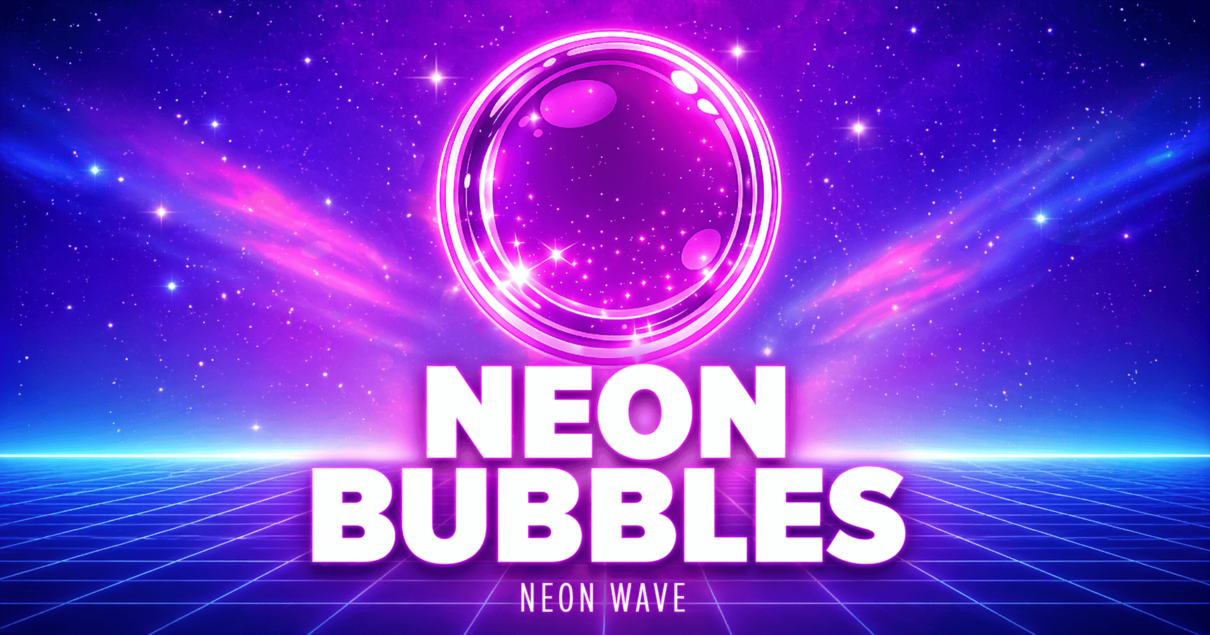Neon Bubbles Slot Demo by Neon Wave slot cover image