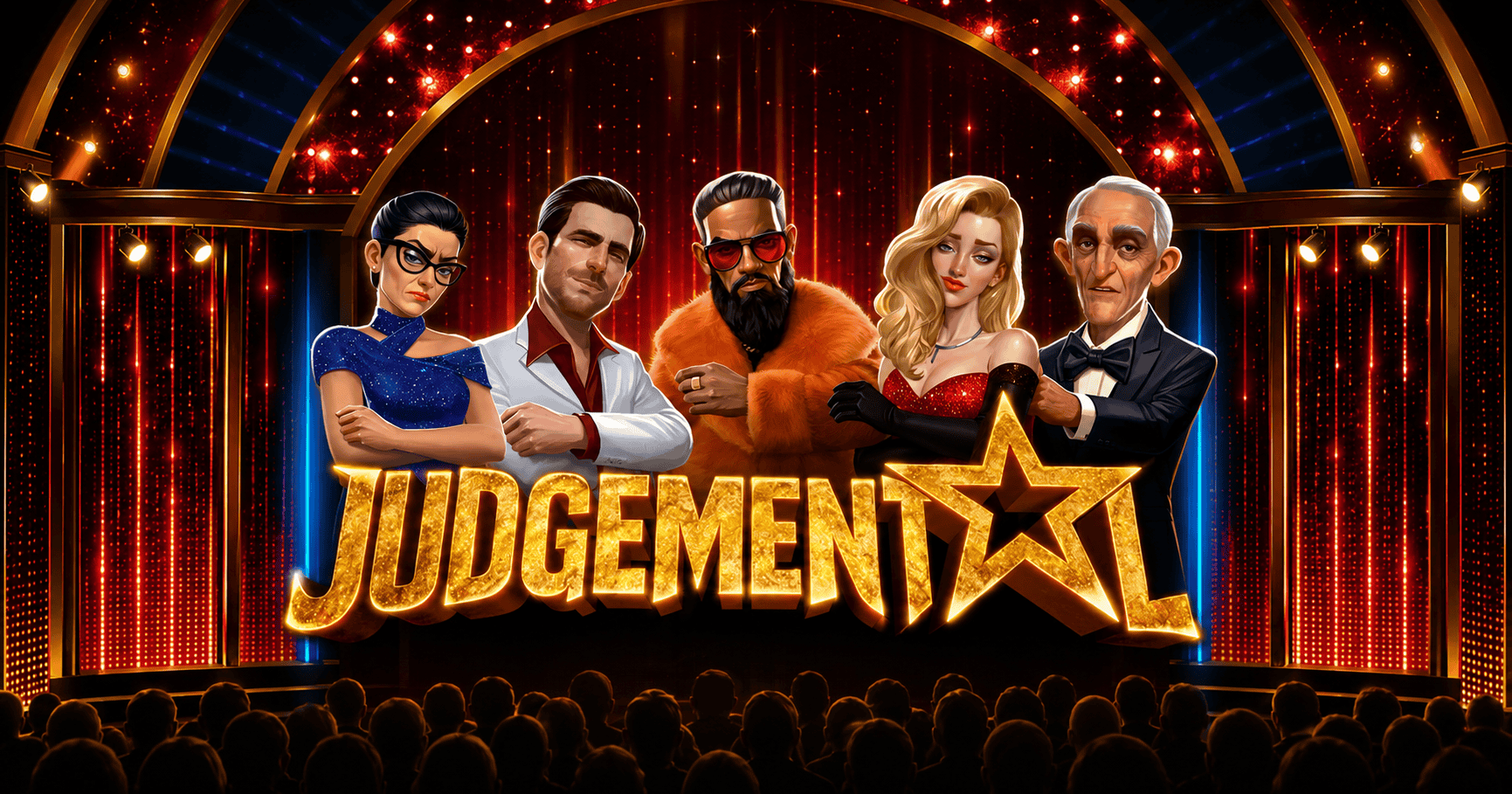 Judgemental Slot Demo by NetEnt slot cover image