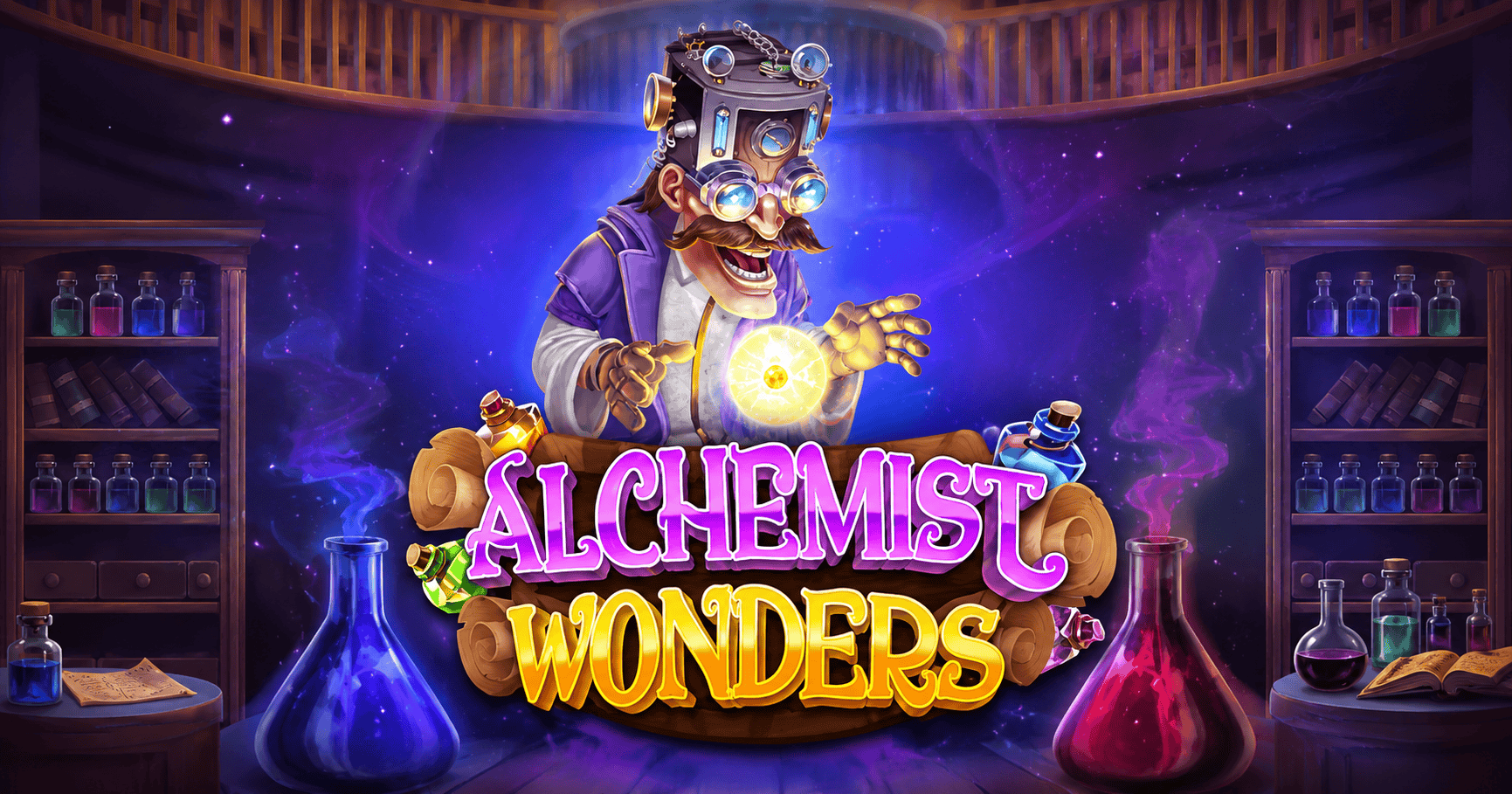 Alchemist Wonders Slot Demo by NowNow Gaming slot cover image