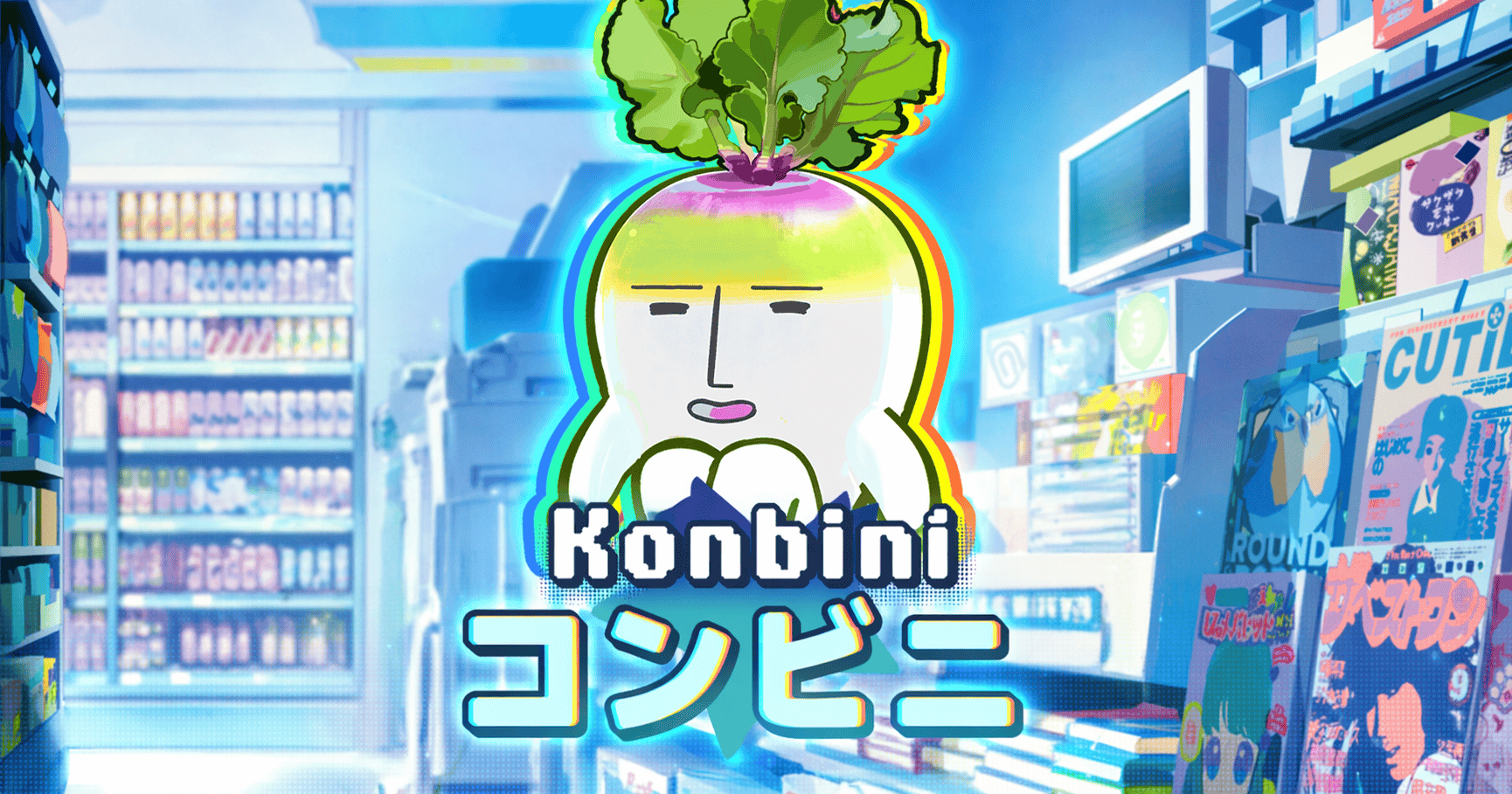 Konbini Slot Demo by Paperclip Gaming slot cover image