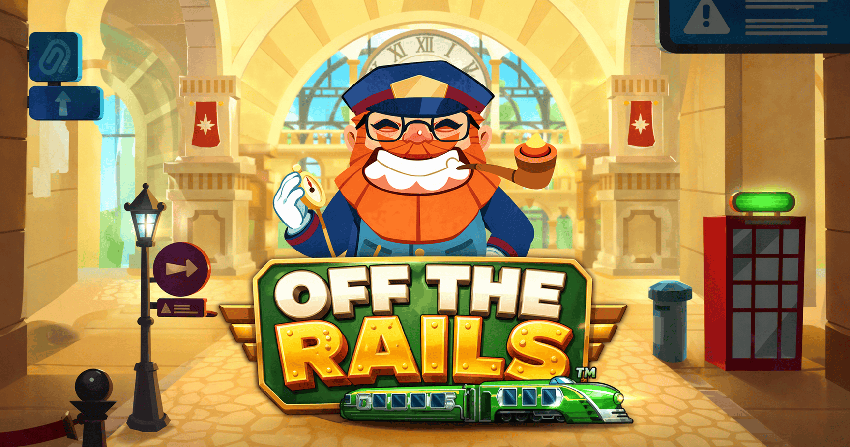 Off the Rails Slot Demo by Paperclip Gaming slot cover image