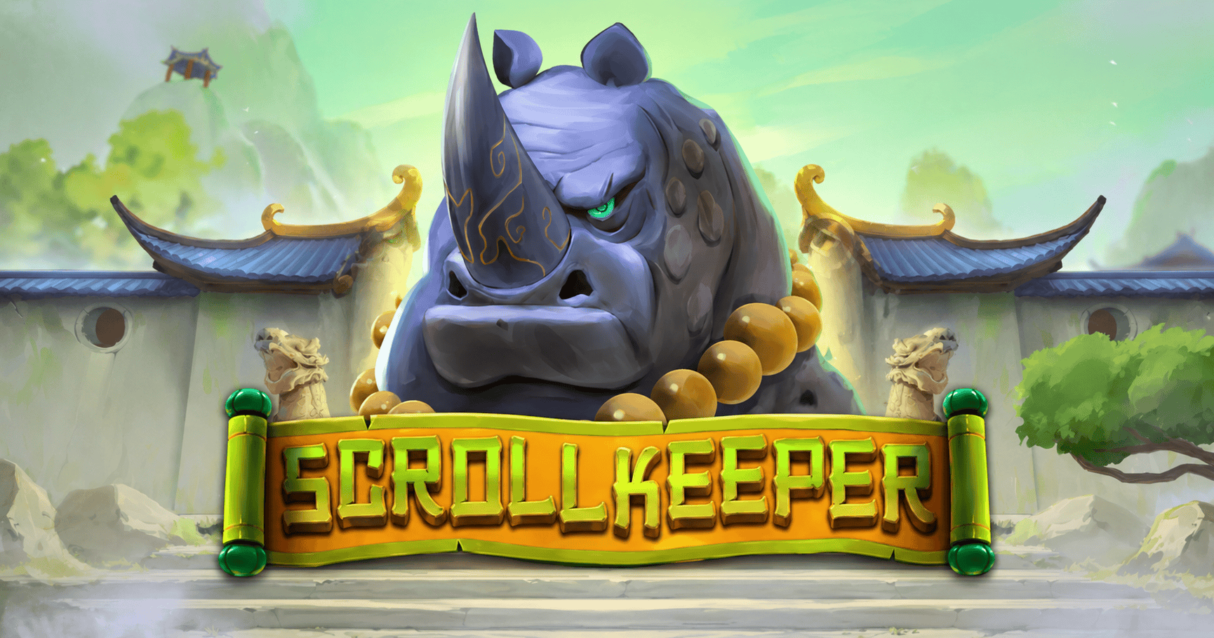 Scroll Keeper Slot Demo by Paperclip Gaming slot cover image