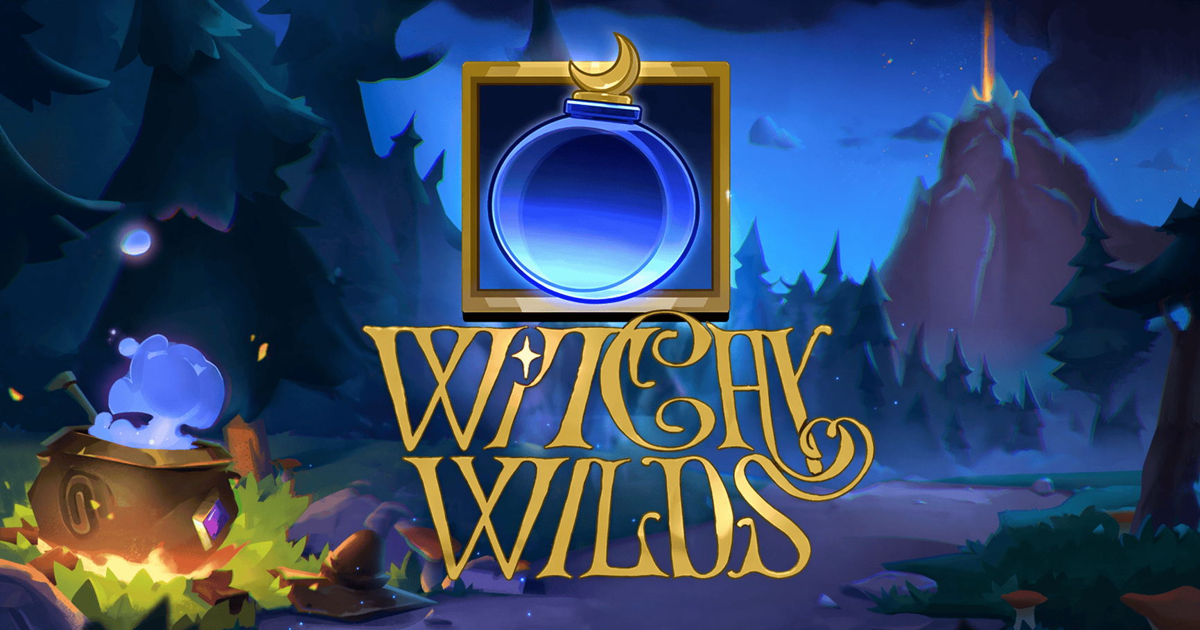 Witchy Wilds Slot Demo by Paperclip Gaming slot cover image